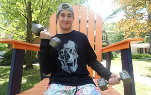 J.A. Haunts Adult long-sleeve t-shirt